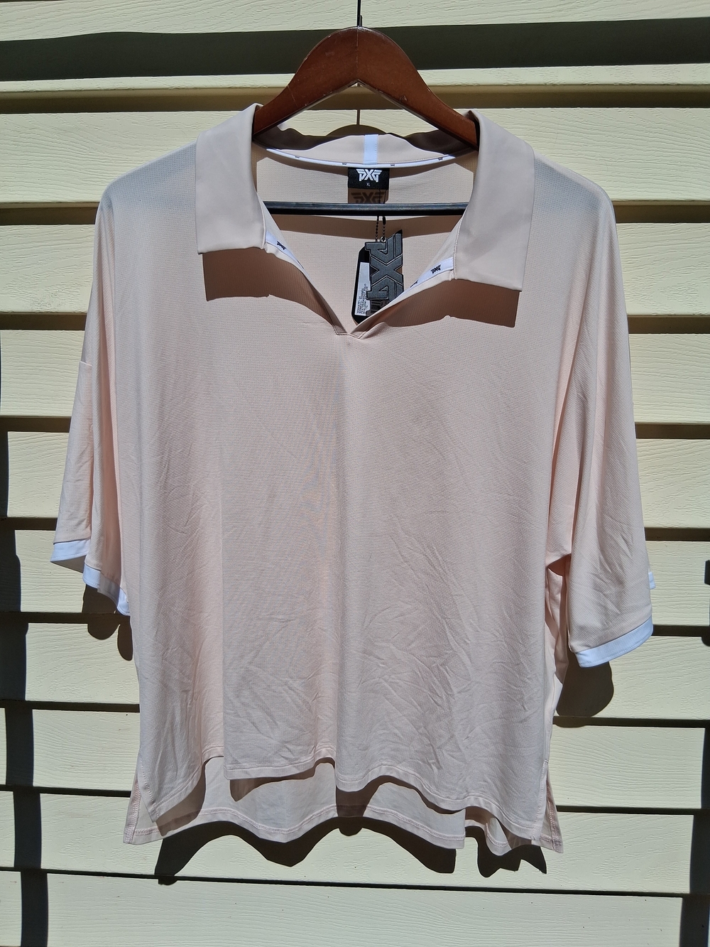 PXG Women’s Feather Weight Polo In Bloom Size XL New With Tags